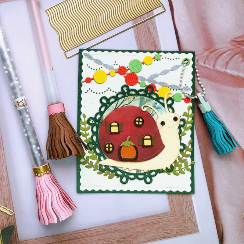 Handmade Tassels Metal Cutting Dies 03 Handmade Tassels Metal Cutting Dies 03