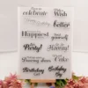 Happiest Party Wish Stamp Set - main product photo | clear stamp