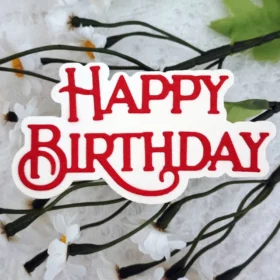 Happy Birthday Letter Metal Cutting Dies