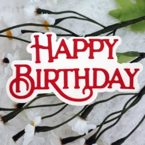 Happy Birthday Letter Metal Cutting Dies Main View - 240-DC-3393
