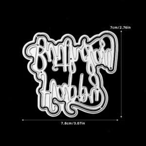 Happy Birthday Words Metal Cutting Dies 1 01
