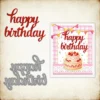 Happy Birthday Words Metal Cutting Dies 2 00