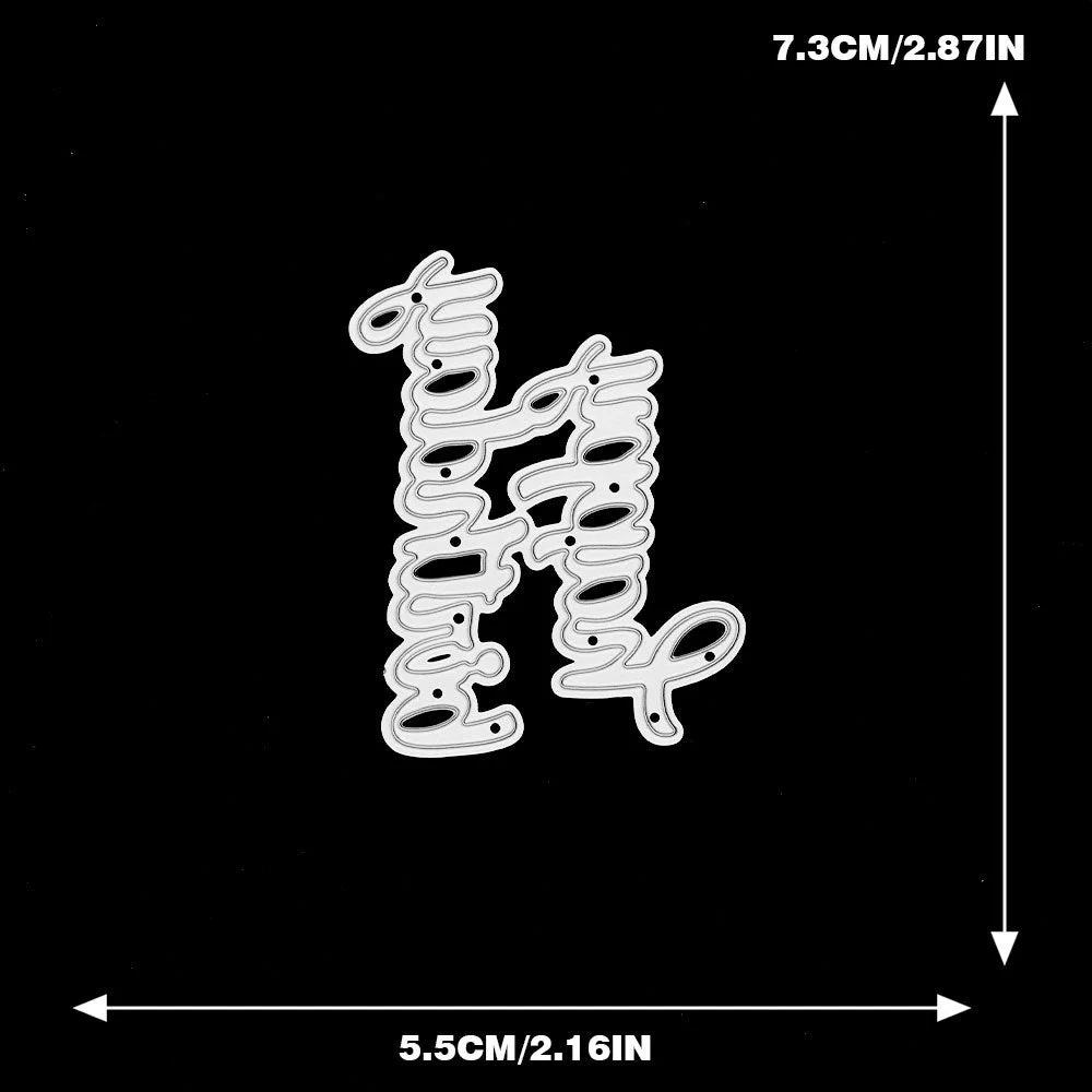 Happy Birthday Words Metal Cutting Dies 2 02 Happy Birthday Words Metal Cutting Dies 2 02