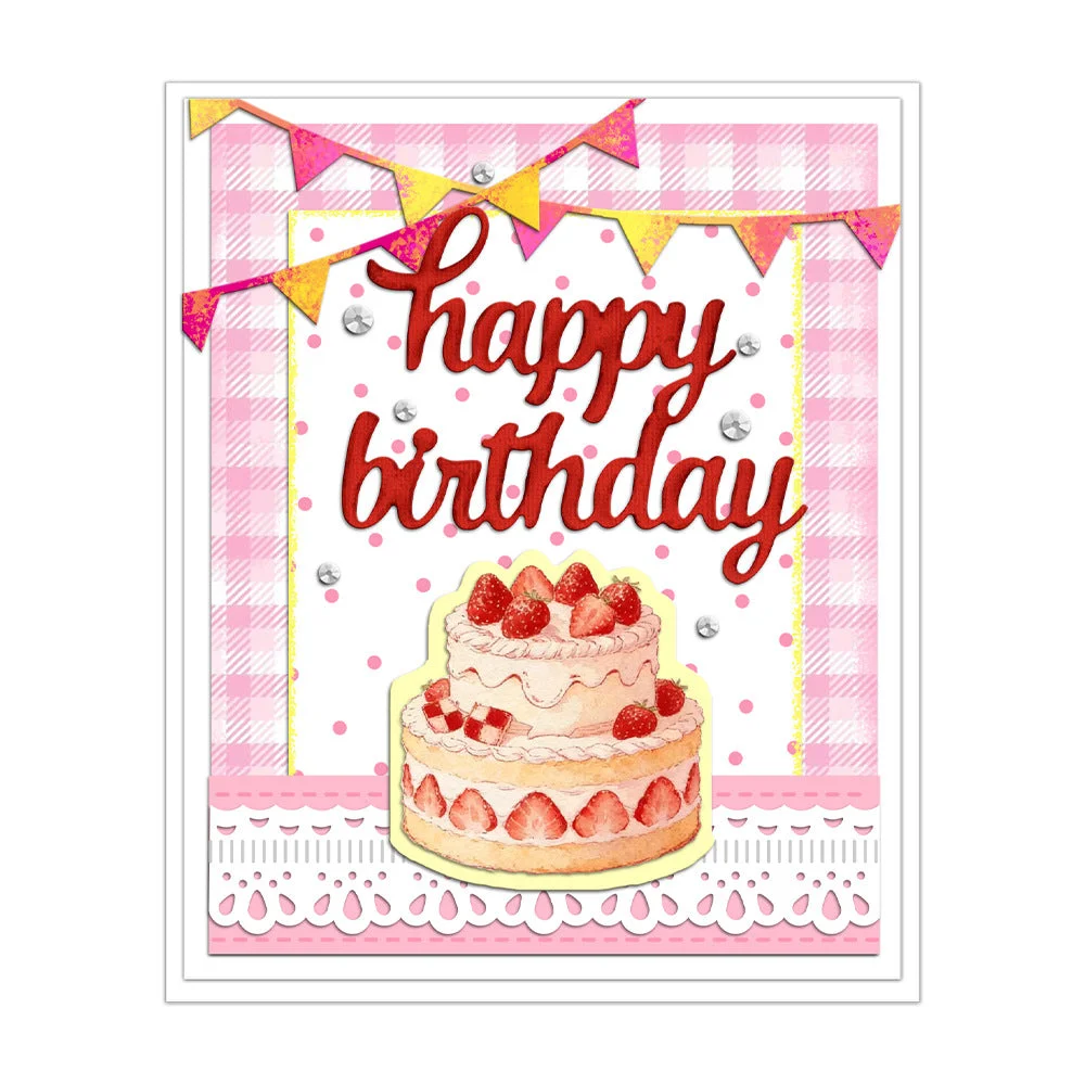 Happy Birthday Words Metal Cutting Dies 2 03 Happy Birthday Words Metal Cutting Dies 2 03