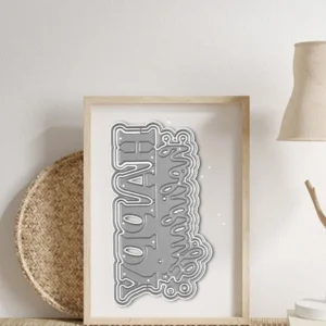 Happy Holidays Words Metal Cutting Dies 03