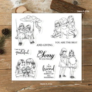 Happy Kids Clear Stamps 02