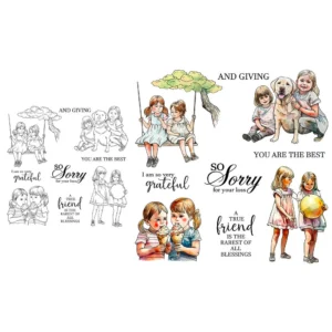 Happy Kids Clear Stamps 03