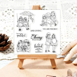 Happy Kids Clear Stamps 05