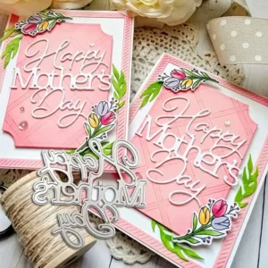 Happy Mother's Day Letter main product photo | word metal cutting dies