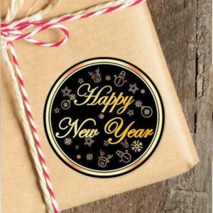 Sumflying Happy New Year Gift Seal Stickers - image 7