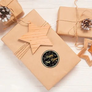 Sumflying Happy New Year Gift Seal Stickers - image 8