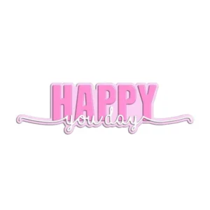 Sumflying Happy Words Metal Cutting Dies Happy Words Metal Cutting Dies 1 04