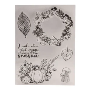 Harvest Season Clear Stamp Set - packaging photo | clear stamp