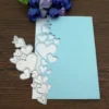 Sumflying Heart Lace Edge Metal Cutting Dies – see size chart for dimensions – carbon steel die for scrapbooking