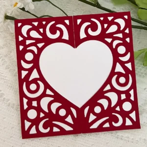 Package view – Sumflying Heart Lace Rectangle Metal Cutting Dies metal cutting dies