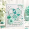 Heart Nested Card Mint