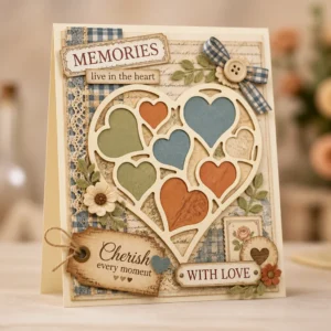 Heart Nested Card Scrapbook V2 01