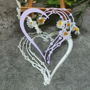 Package view – Sumflying Heart Shaped Frame Metal Cutting Dies metal cutting dies