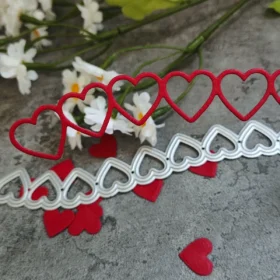 Heart Waves Metal Cutting Dies