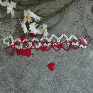 Package view – Sumflying Heart Waves Metal Cutting Dies metal cutting dies