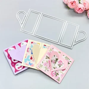 Sumflying Heartwarming Invitation Metal Cutting Dies Heartwarming Invitation Metal Cutting Dies 02