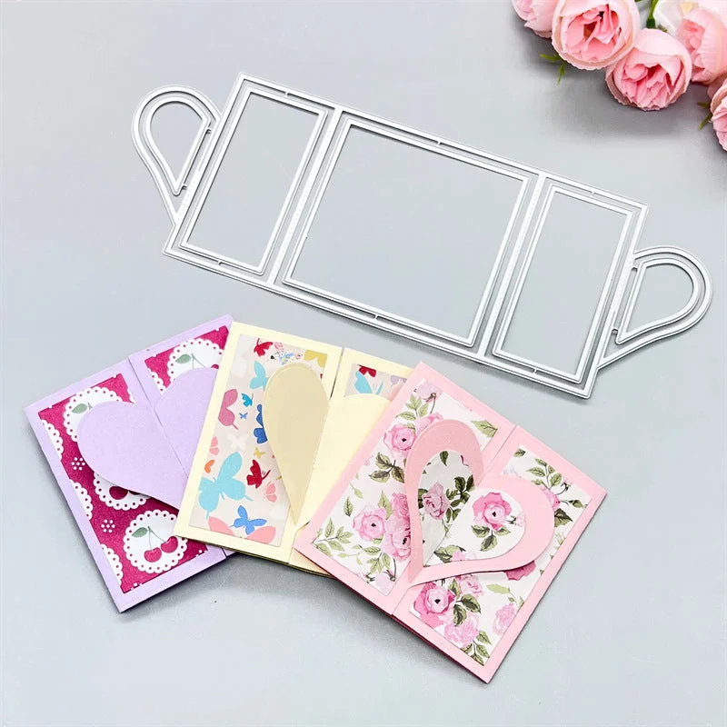 Heartwarming Invitation Metal Cutting Dies 02 Heartwarming Invitation Metal Cutting Dies 02