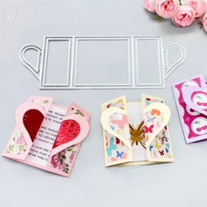 Sumflying Heartwarming Invitation Metal Cutting Dies Heartwarming Invitation Metal Cutting Dies 03