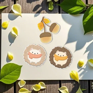 Hedgehog And Pine Cones Metal Cutting Dies 04