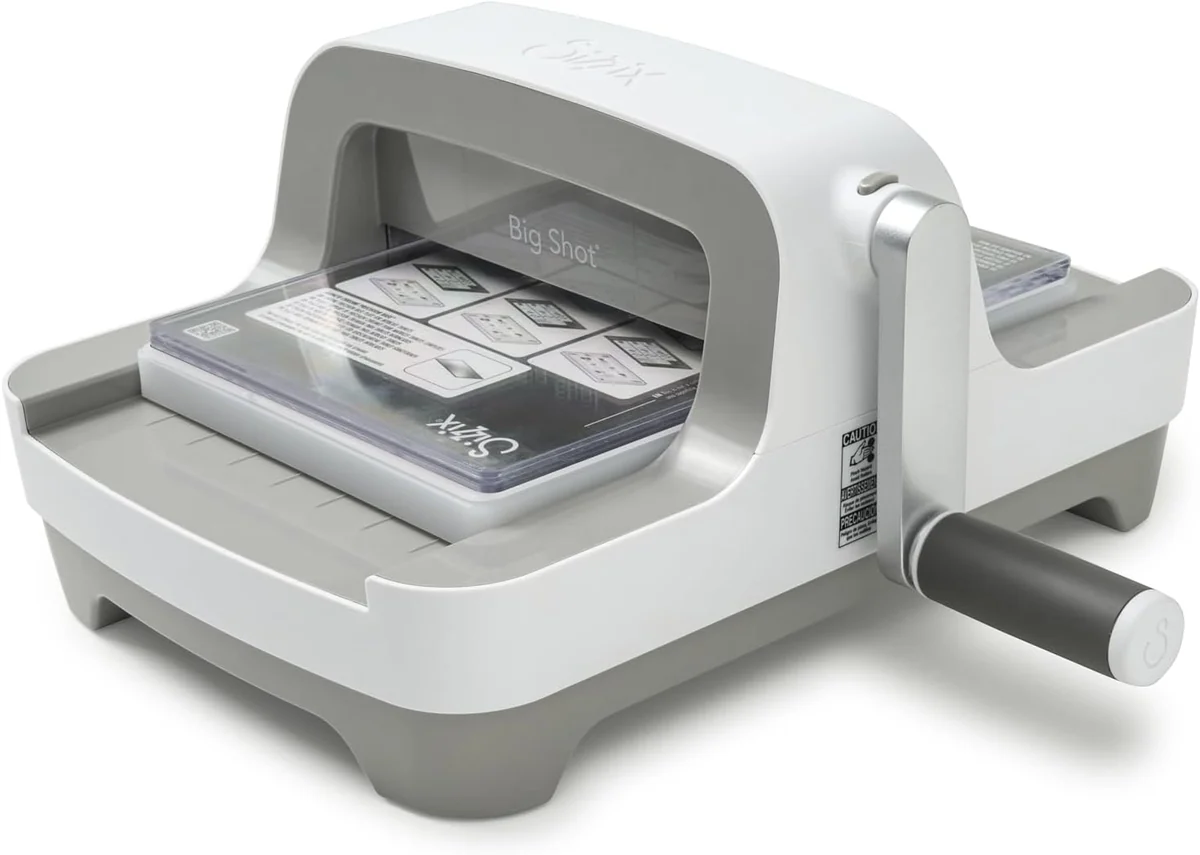 Best Embossing Machines in 2026: A Real-World Buyer’s Guide Sizzix Big Shot 6-inch die cutting and embossing machine with cutting plates
