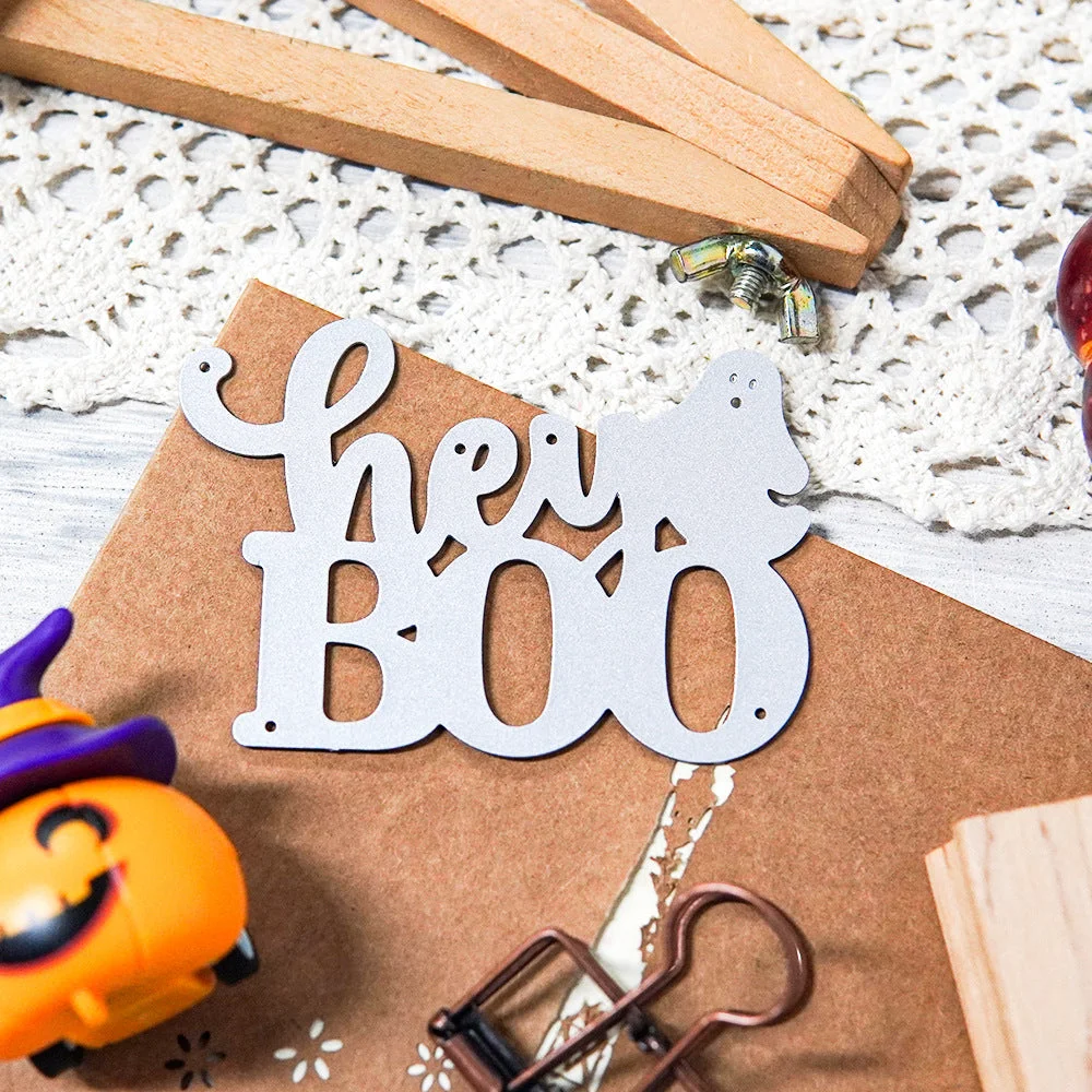 Hey Boo Words Metal Cutting Dies 01 Hey Boo Words Metal Cutting Dies 01