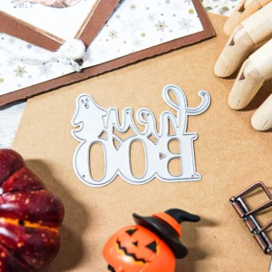 Sumflying "Hey Boo" Words Metal Cutting Dies Hey Boo Words Metal Cutting Dies 05