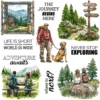 Hiking And Camping Clear Stamps 00