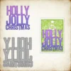 Holly Jolly Christmas Phrase Metal Cutting Dies 00