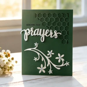 Sumflying Honeycomb Floral Vine Metal Cutting Dies - product photo 3 of 5