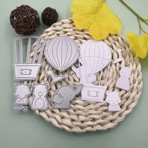 Sumflying Hot Air Balloon Metal Cutting Dies - metal cutting die for scrapbooking and card making