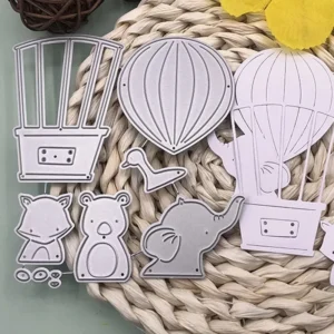 Sumflying Hot Air Balloon Metal Cutting Dies - metal cutting die for scrapbooking and card making
