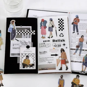 Fashion Girl People Theme Washi Sticker