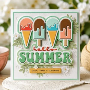 Sumflying Summer Ice Cream Metal Cutting Dies Icecream Summer 3d Diy 20261006 01