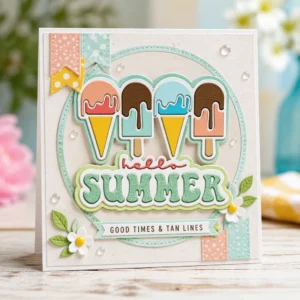 Sumflying Summer Ice Cream Metal Cutting Dies Icecream Summer Frame 20261006 02