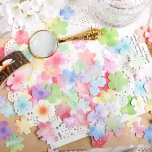 Sumflying Spring Flower Series Decorative Sticker Pack