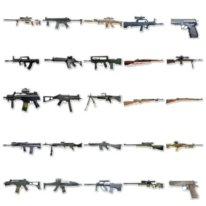 Sumflying Military Firearm Vinyl Stickers