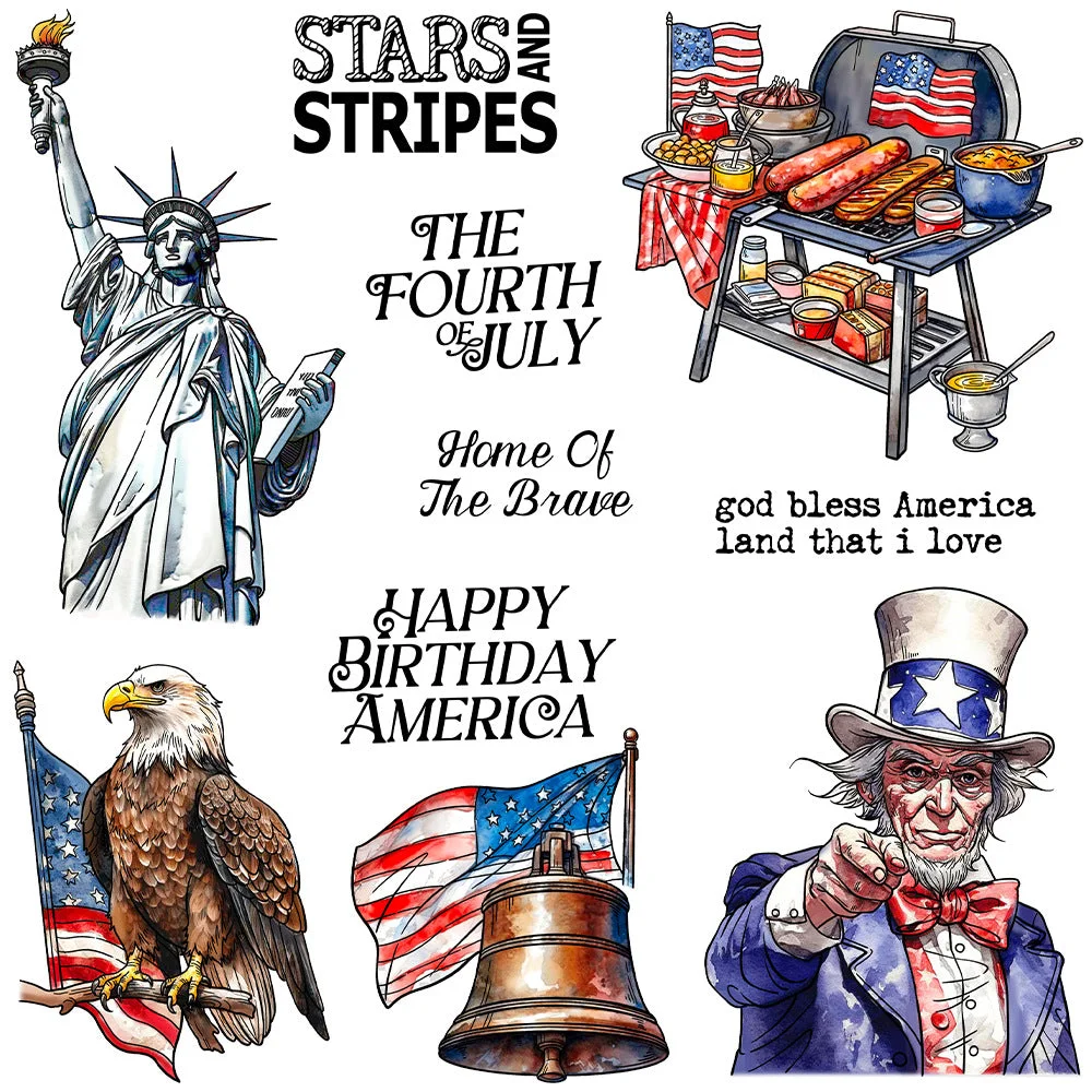 Independence Day Elements Clear Stamps 00 Independence Day Elements Clear Stamps 00