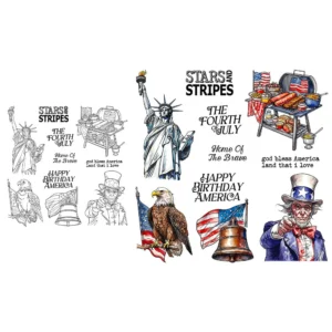 Sumflying Independence Day Elements Firework Clear Stamps Independence Day Elements Clear Stamps 04