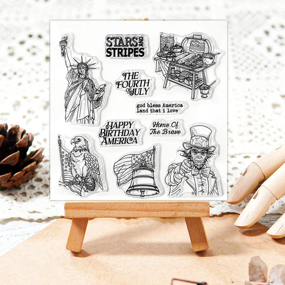 Independence Day Elements Clear Stamps 05 Independence Day Elements Clear Stamps 05
