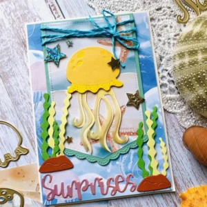 Sumflying Ocean Jellyfish Metal Cutting Dies Jellyfish Metal Cutting Dies 02