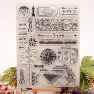 Journey At Sea Stamp Set - main product photo | clear stamp