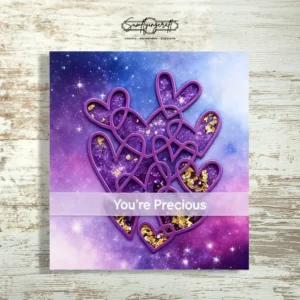 Package view – Sumflying Joy Heart Groups Metal Cutting Dies metal cutting dies