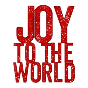 Joy To The World Phrase Metal Cutting Dies 01