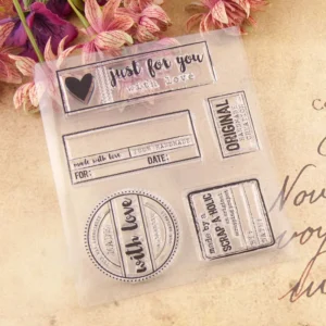 Just For You Stamp Set - main product photo | clear stamp