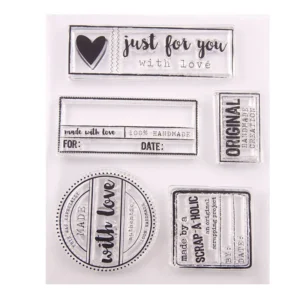 Just For You Stamp Set - packaging photo | clear stamp